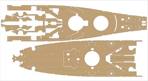 Pontos 37026FN USS BB-63 Missouri 1945 Advanced Detail Up Set (Teak tone stained wooden deck) 1/350 – immagine 15