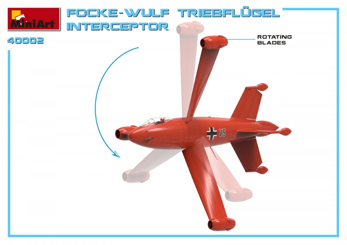 MiniArt 40002 FOCKE WULF TRIEBFLUGEL INTERCEPTOR 1/35 – image 5