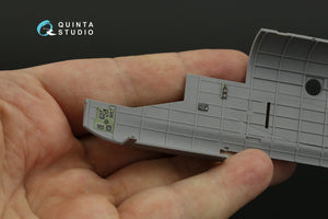 Quinta Studio QDS-48379 Bristol Beaufort Mk.I 3D-Printed &amp;amp; coloured Interior on decal paper (ICM) (Small version) 1/48 – zdjęcie 8