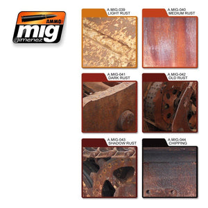 AMMO of Mig Jimenez 7106 RUST EFFECTS COLORS – imagen 2