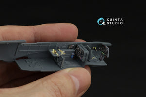 Quinta Studio QD72188 Bf 110G2/4 3D-Printed &amp;amp; coloured Interior on decal paper (Eduard) 1/72 – immagine 10