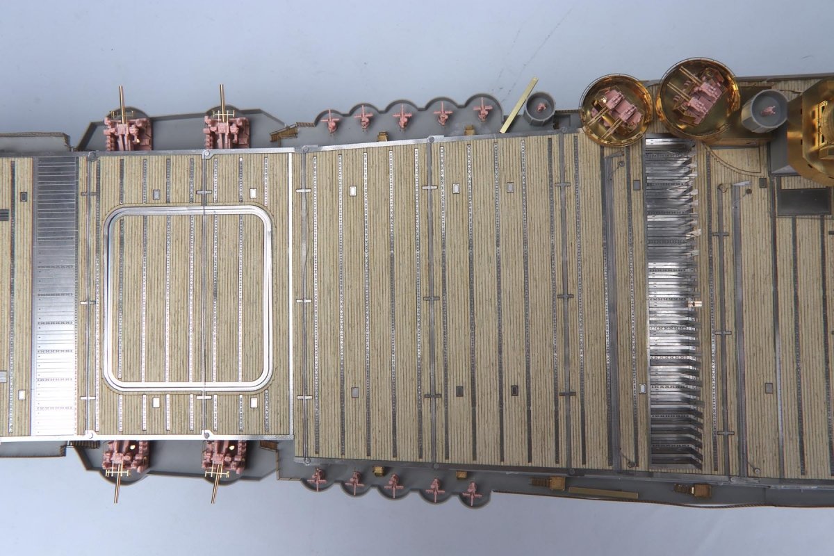 MK1 Design MD-20023 USS CV-6 Enterprise Wooden Deck for Trumpeter 1/200 – immagine 4