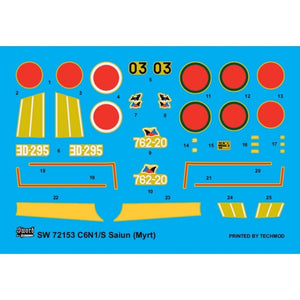 Sword 72153 Nakajima C6N1/S Myrt 1/72 – Bild 3