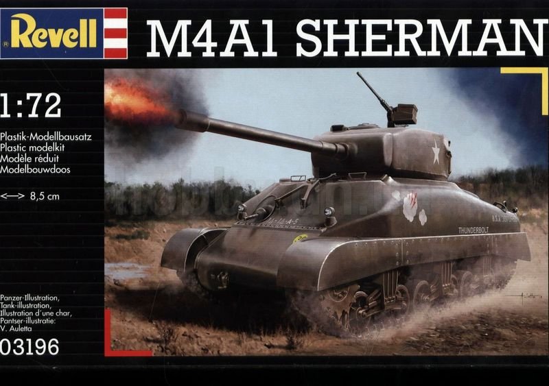 Revell 03196 M4A1 Sherman 1/72