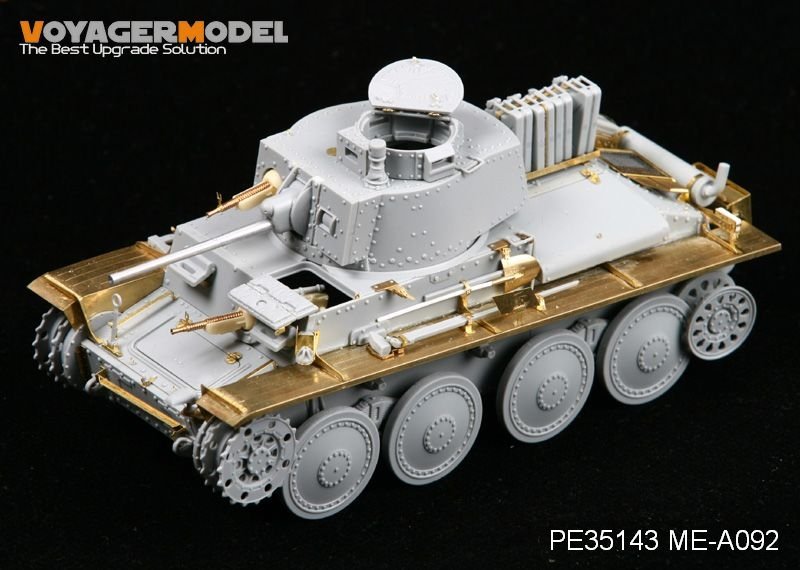 Maquette Voyager PE35143 Pzkpfw 38t AusfG de la Seconde Guerre mondiale (pour DRAGON 6290) au 1/35 – image 2