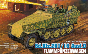 Dragon 6247 Sd.Kfz. 251/16 Ausf. D Flammpanzerwagen 1/35