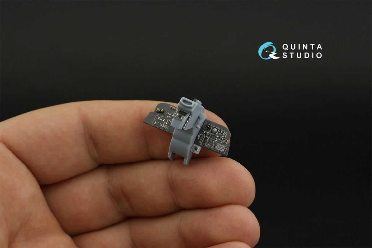 Quinta Studio QDS-35090 AH-64A 3D-Printed &amp;amp; coloured Interior on decal paper (Academy) (Small version) 1/35 – zdjęcie 5