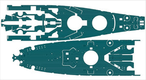 Pontos 37026FB USS BB-63 Missouri 1945 Advanced Detail Up Set (Deck Blue 20B stained wooden deck) 1/350 – immagine 8