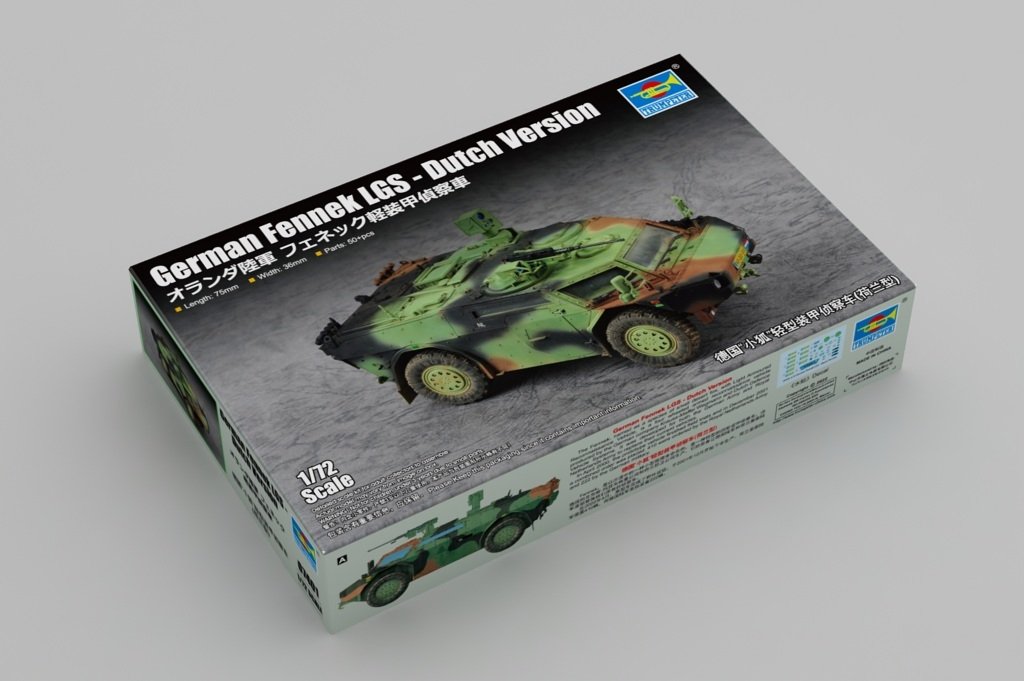 Trumpeter 07401 German Fennek LGS - Dutch Version 1/72 – immagine 2