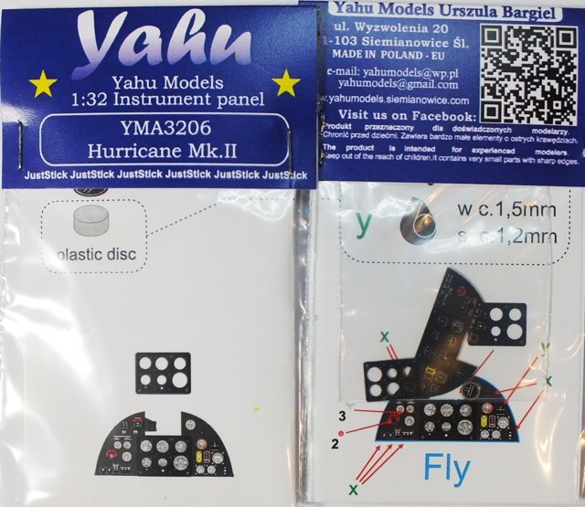 Yahu YMA3206 Hurricane Mk.II (Vol) 1/32
