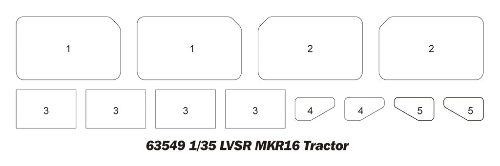 I Love Kit 63549 LVSR MKR16 Tractor 1/35 – zdjęcie 5