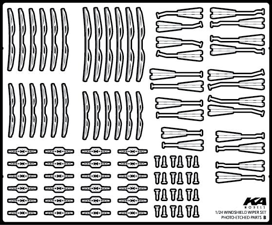 KA Models KA-24010 Windshield Wiper Type B ( wycieraczki )1/24