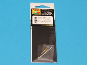 Aber 72L-55 Lufa 105mm do niemieckiej armaty LeFH 18 lub “Wespe” / German 105mm barrel for LeFH 18 “Wespe” 1/72 – immagine 4