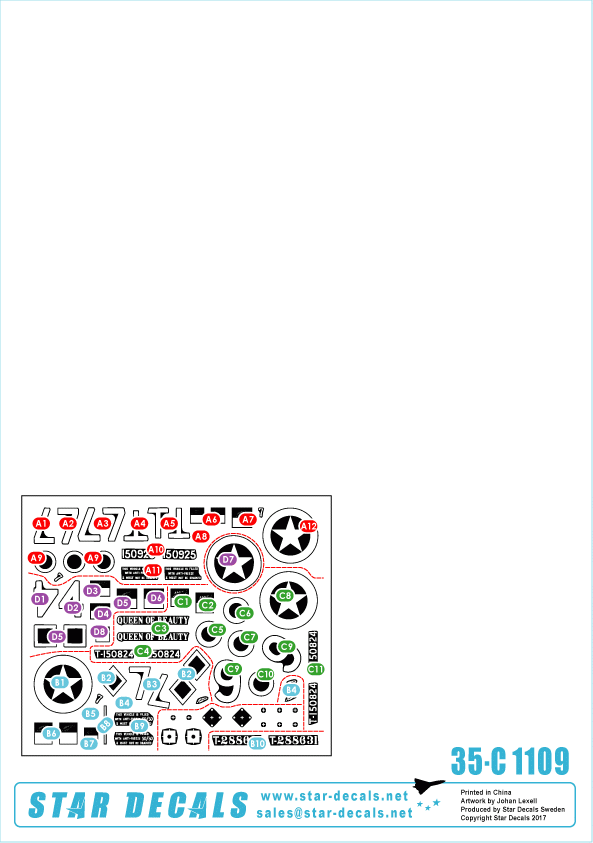 Star Decals 35-C1109 Kiwi Armour 2 - Shermans of 18th &amp;amp; 20th Armoured Regiment 1/35 – immagine 2