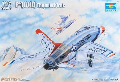 Trumpeter 03222 F-100D Thunderbirds 1/32