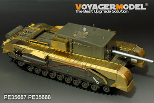 Voyager Model PE35688 WWII British Churchill 3inch gun 20 CWT Gun Fenders For AF35253 1/35 – imagen 4