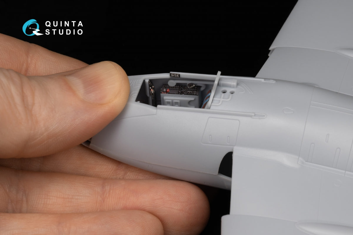 Quinta Studio QD48338 DH Vampire FB.5/FB.9 3D-Printed coloured Interior on decal paper (Airfix) 1/48 – Bild 13