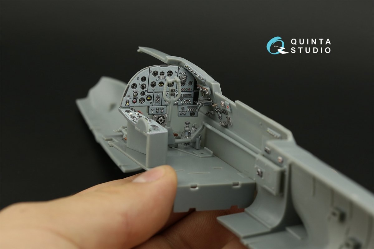 Quinta Studio QD32154 IL-2M3 3D-Printed &amp;amp; coloured Interior on decal paper (Hobby Boss) 1/32 – immagine 13