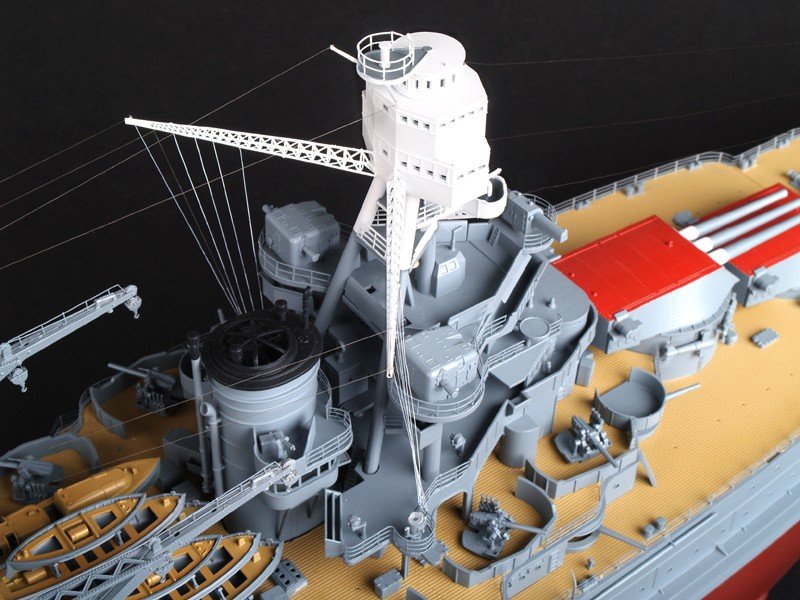 Trumpeter 03701 USS Arizona BB-39 1/200 – zdjęcie 39