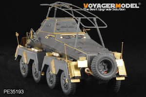 Voyager Model PE35193 WWII German Sd.Kfz.232 8 ROD early version for TAMIYA Kit 1/35 – zdjęcie 6