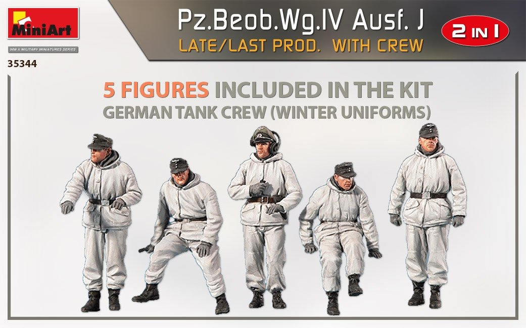 MiniArt 35344 Pz/Beob.Wg.IV Ausf. J Late/Last Prod. 1/35 – immagine 4