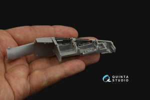 Quinta Studio QD72082 F-4J Early 3D-Printed &amp;amp; coloured Interior on decal paper (Fine Molds) 1/72 – immagine 9