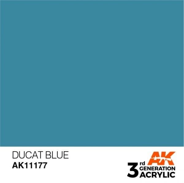 AK Interactive AK11177 DUCAT BLUE – STANDARD 17 ml
