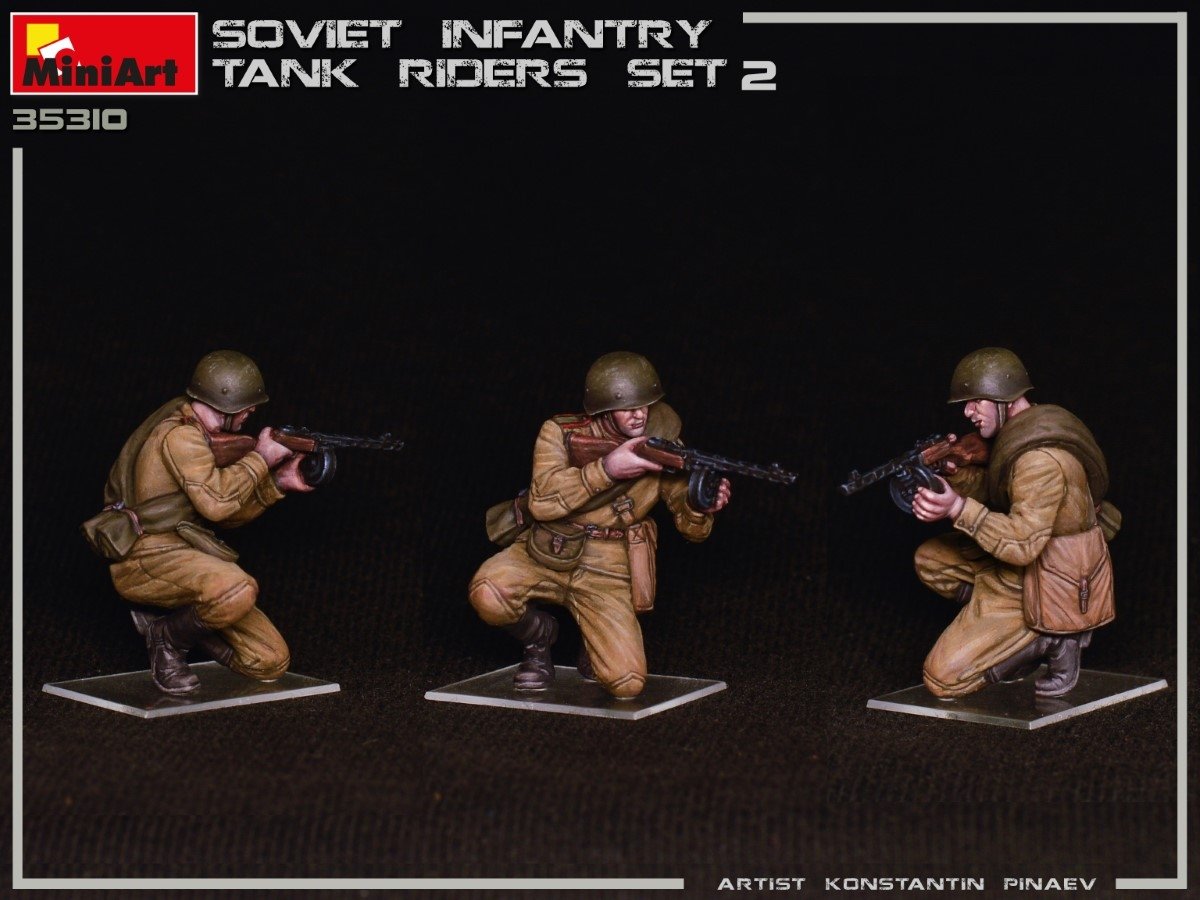 MiniArt 35310 SOVIET INFANTRY TANK RIDERS SET 2 1/35 – imagen 4