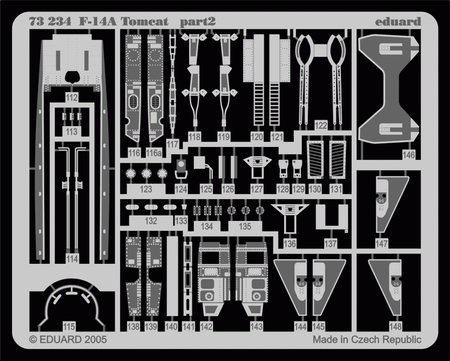 Eduard 73234 F-14A 1/72 HASEGAWA – Bild 3