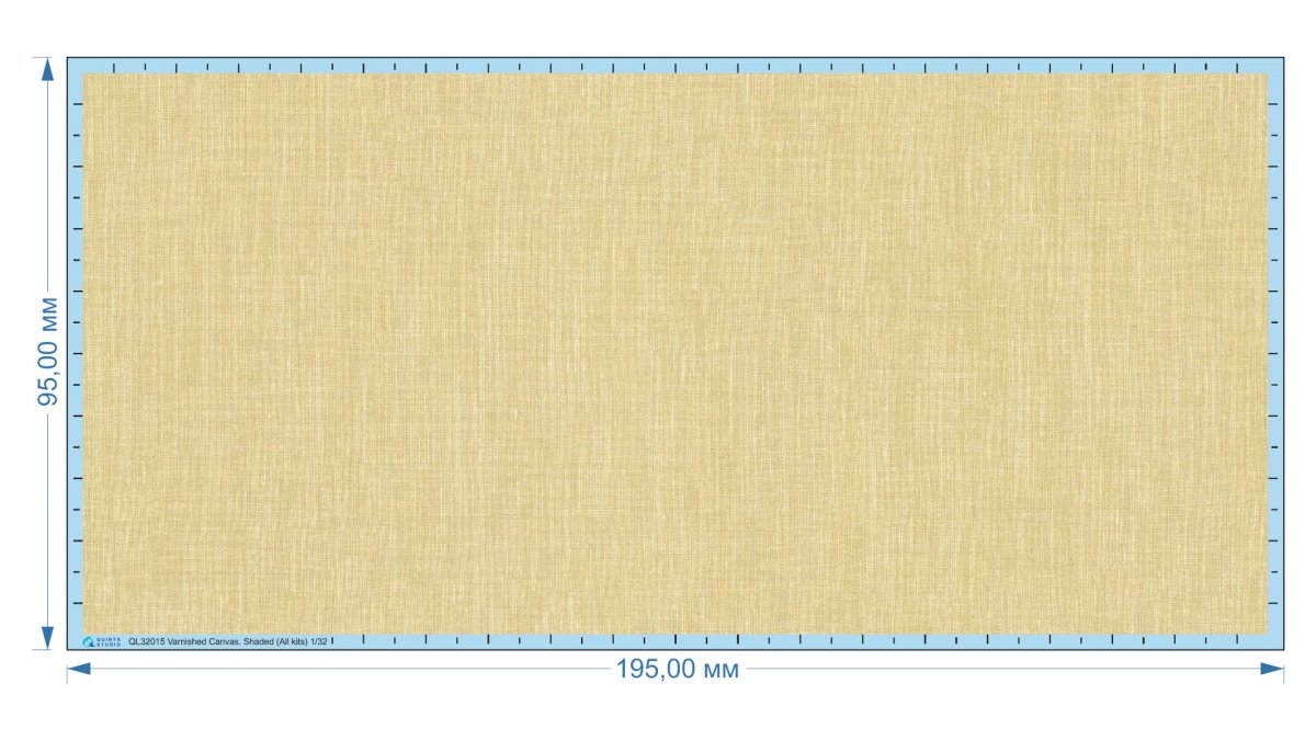 Quinta Studio QL32014 Varnished Canvas, regular 1/32 – image 6