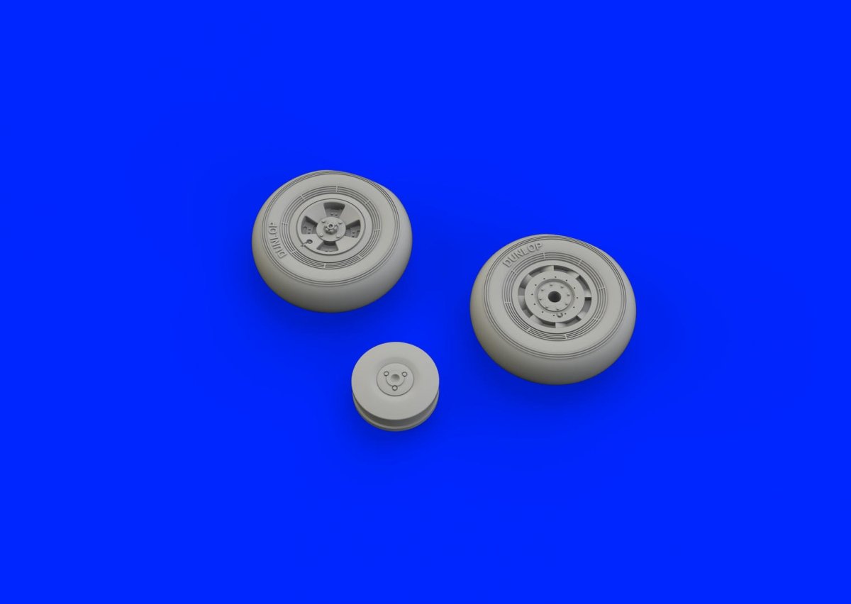 Roues Eduard 648421 Tempest Mk. V (version tardive) au 1/48 EDUARD – image 2