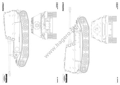 Kagero 7121 The Panzerjäger Tiger(P) (Sd.Kfz. 184) Ferdinand EN/PL – immagine 2