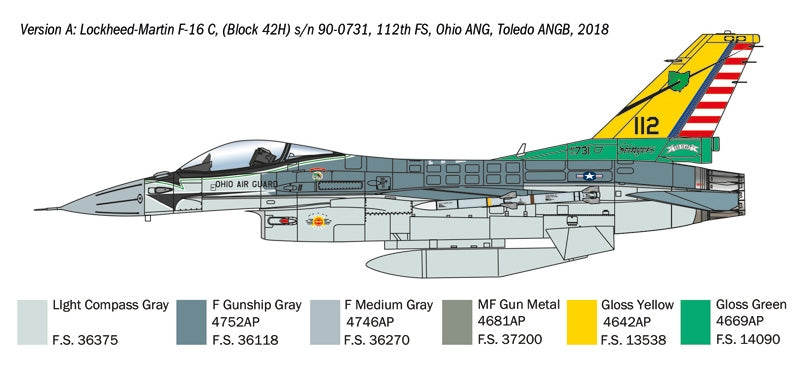 Italeri 35105 F-16C Fighting Falcon - WAR THUNDER 1/48 – Bild 19