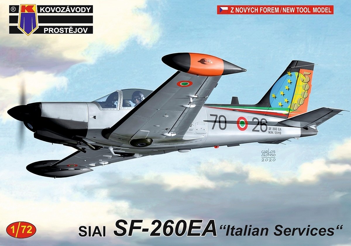 Kovozavody Prostejov KPM0211 SIAI SF-260EA Services italiens 1/72