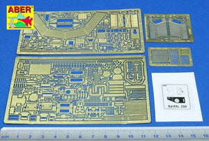Aber 35075 Sd.Kfz.250/9 Neu 2cm Recon (DRA) 1/35 – immagine 2
