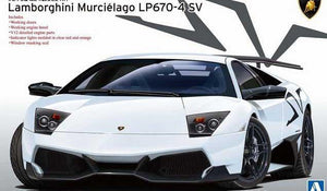 Aoshima 00708 Lamborghini Murcielago LP670-4 SV Version Export (1/24)