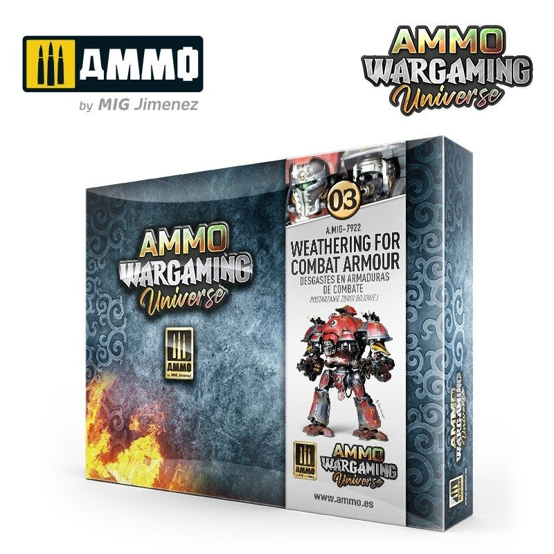 AMMO of Mig Jimenez 7922 AMMO WARGAMING UNIVERSE 03 - Weathering Combat Armor