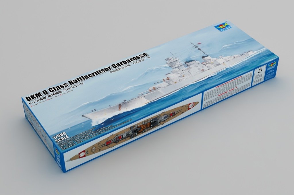 Trumpeter 05370 DKM O Class Battlecruiser Barbarossa 1/350 – imagen 2