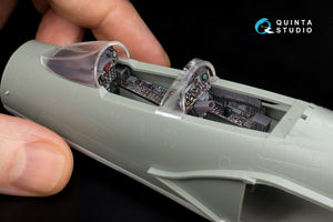 Quinta Studio QDS+48495 F-4D late Phantom II 3D-Printed &amp;amp; coloured Interior on decal paper (Academy) (Small version) (with 3D-printed resin parts) 1/48 – immagine 10