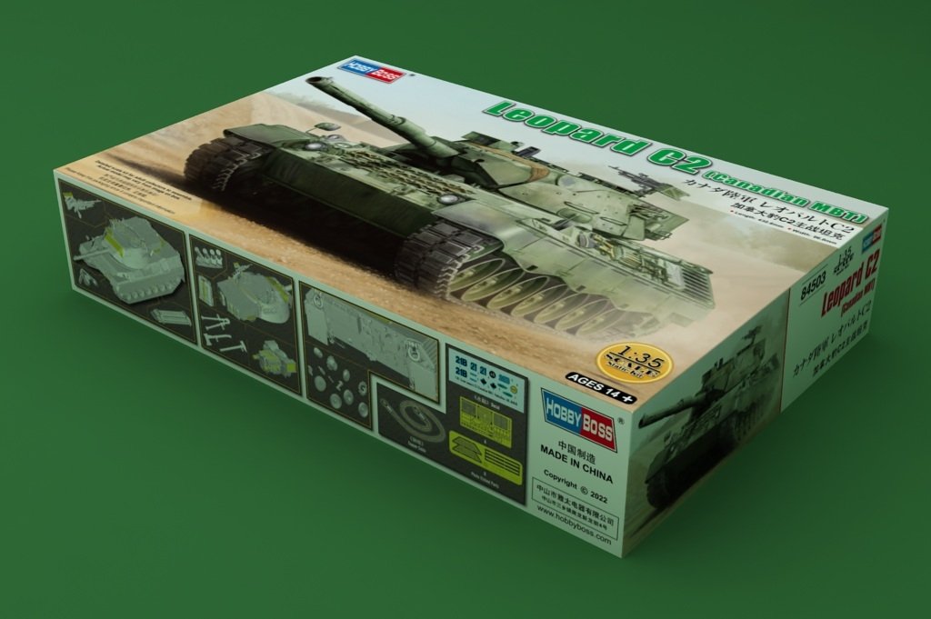 Hobby Boss 84503 Leopard C2 (Canadian MBT) 1/35 – zdjęcie 2