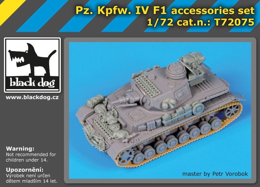 Black Dog T72075 Pz. Kpfw IV F1 for Dragon 1/72 – immagine 5