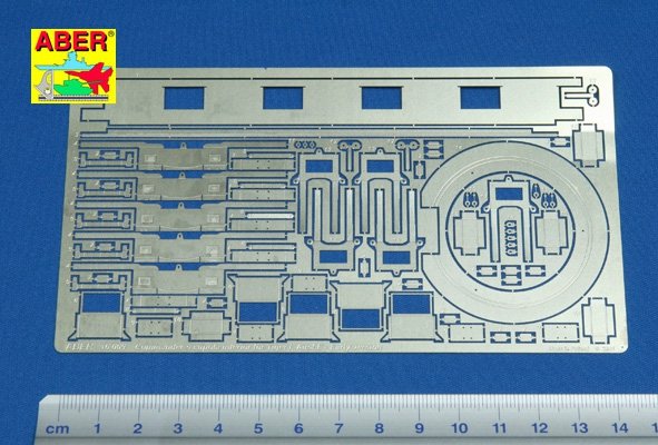Aber 16009 Commander`s coupola interior for Tiger I, Ausf.E - Early version 1/16 – immagine 2