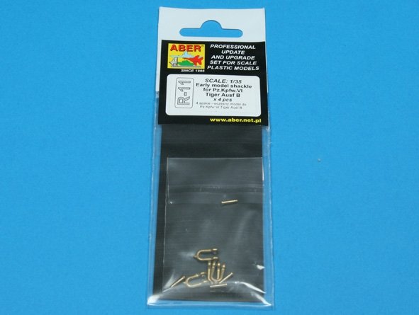 Aber R-11 Early model Shackle for Pz.Kpfw.VI Tiger Ausf.B x4pcs 1/35 – immagine 3