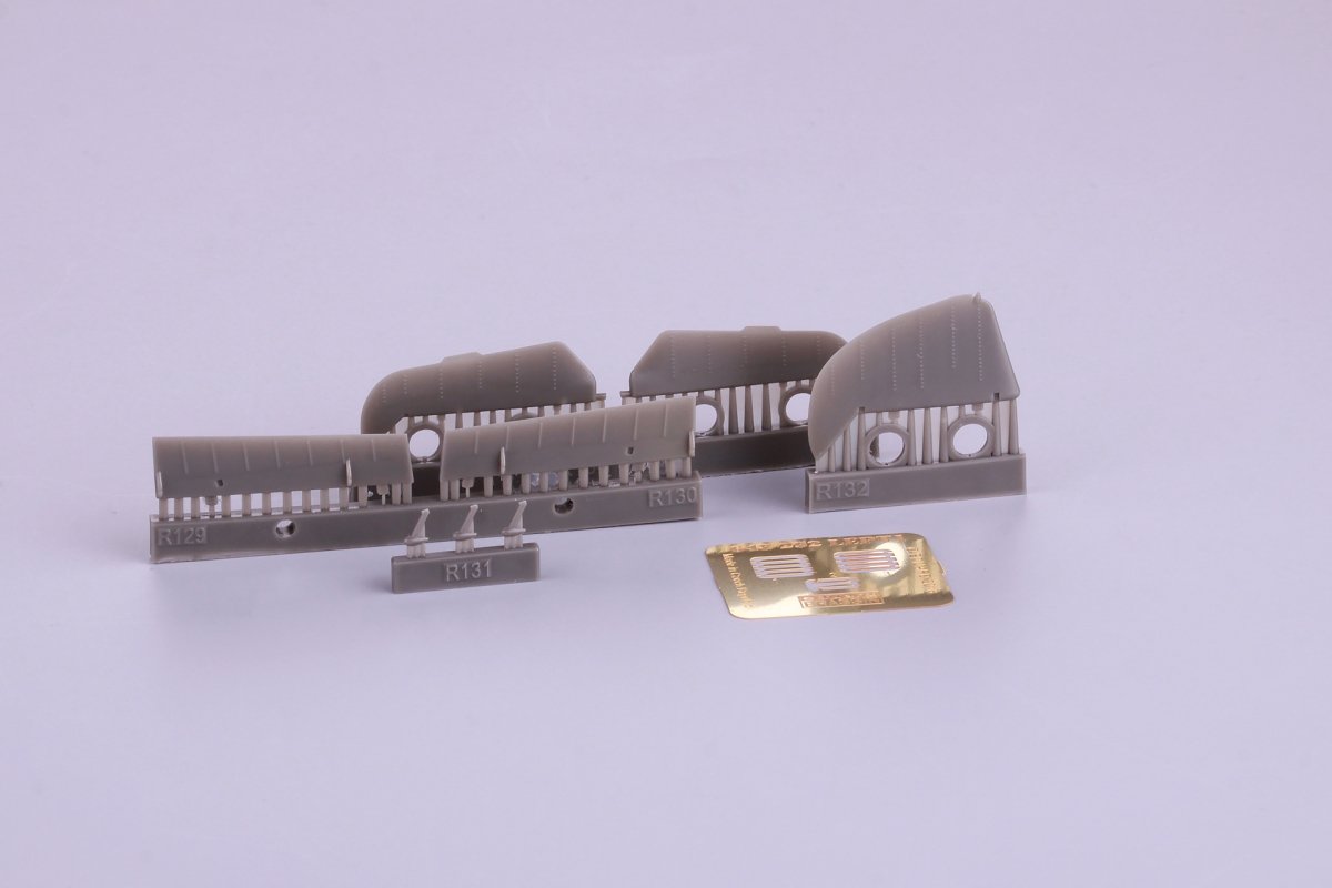Eduard 648292 Bf 109F control surfaces EDUARD 1/48 – immagine 7