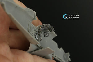 Quinta Studio QDS-48391 Macchi C.205 Veltro 3D-Printed &amp;amp; coloured Interior on decal paper (Hasegawa/Italeri) (Small version) 1/48 – zdjęcie 5