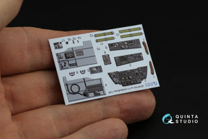 Intérieur imprimé en 3D et coloré sur papier décalcomanie Quinta Studio QD48184 La-11 (HobbyBoss) 1/48 – image 3