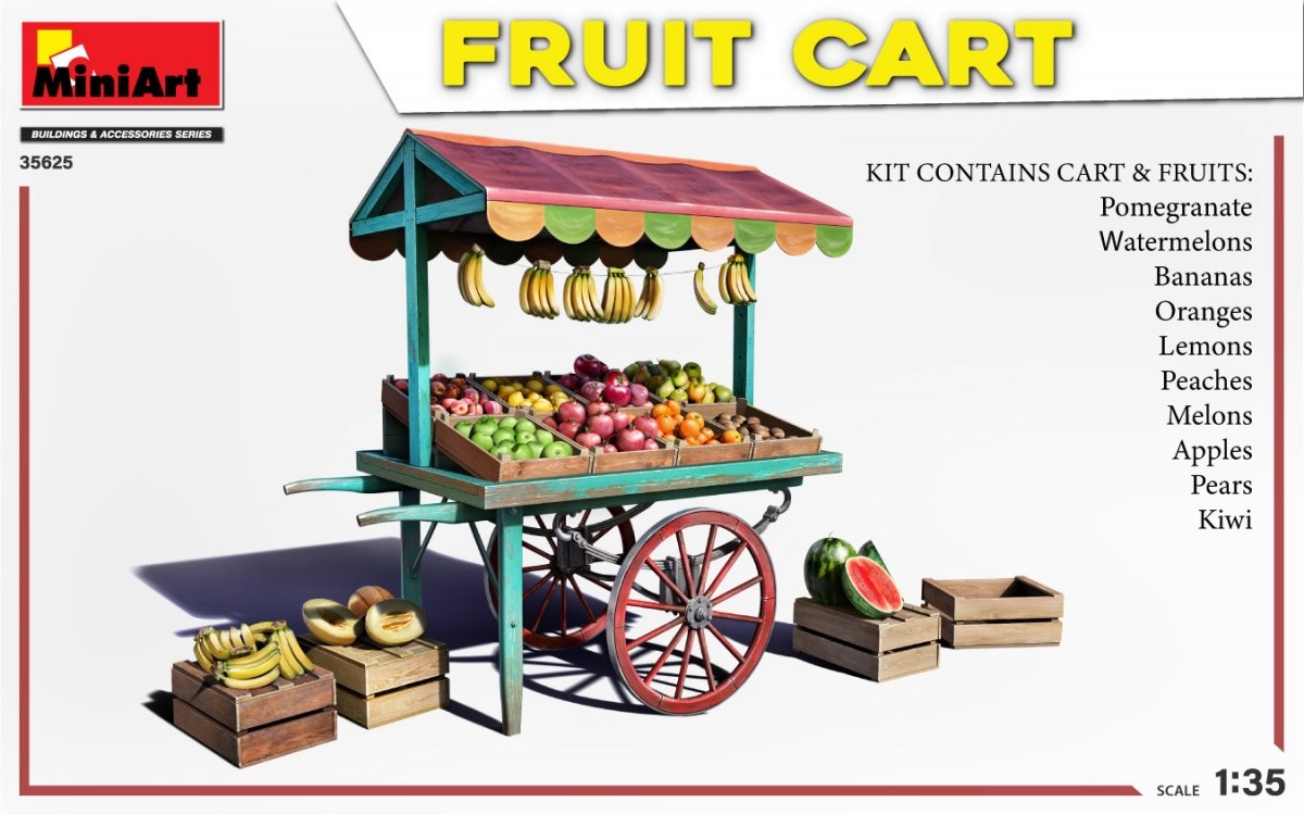 MiniArt 35625 FRUIT CART 1/35 – imagen 4