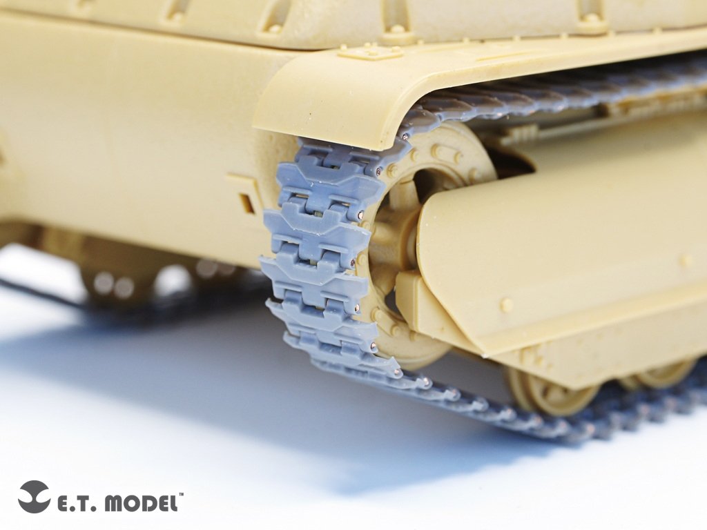 E.T. Model P35-032 WWII French SOMUA S35 Cavalry Tank Workable Track ( 3D Printed ) 1/35 – immagine 8