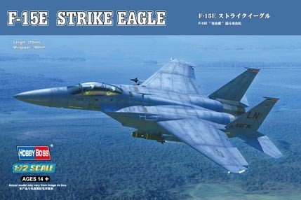 Hobby Boss 80271 F-15E Strike Eagle Chasseur d'attaque (1/72)