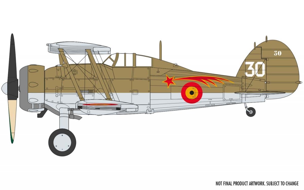 Airfix 02052A Gloster Gladiator Mk.I/Mk.II 1/72 – Bild 2
